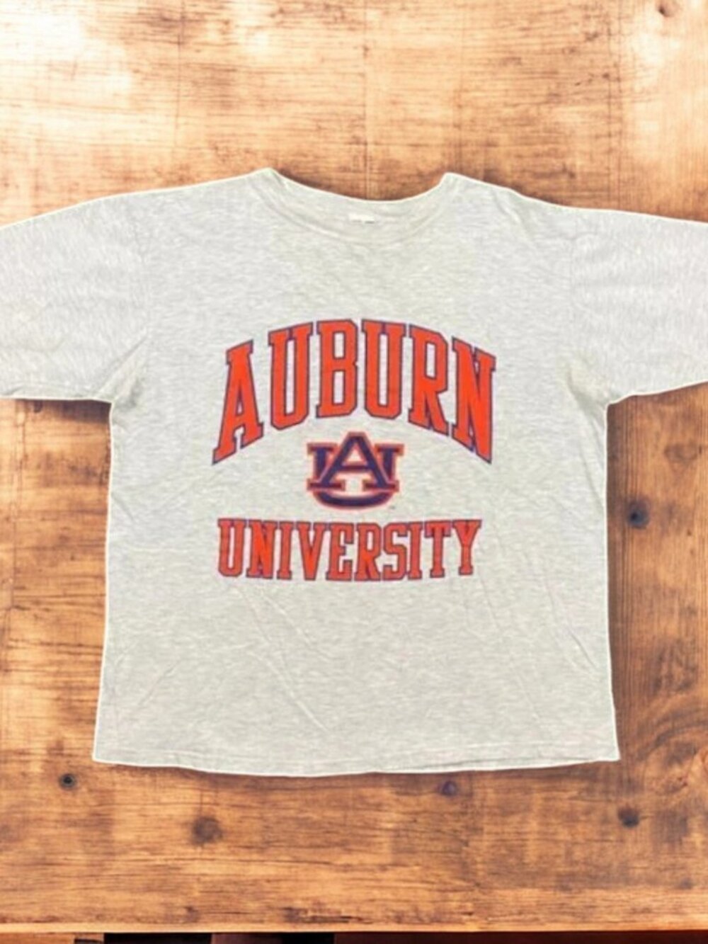 Vintage Auburn University Tigers T Shirt Tee MV Sport NCAA College Football